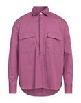 Рубашка Pt Torino, сиреневый - фото