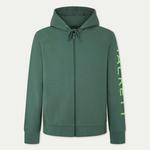 Толстовка Hackett Essential Full Zip, зеленый - фото 3