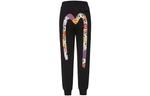 Трикотажные спортивные штаны женские черные Evisu - фото 2