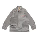 Куртка hickory coverall jacket 'indigo' Human Made, серый - фото