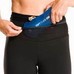 ЖЕНСКИЕ ШОРТЫ TRAIL RUNNING EMBOSS TIGHT - ЧЕРНЫЙ/БРОНЗОВЫЙ Evadict - фото 2