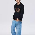 Толстовка унисекс GAP, Черный - фото 7