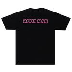 Футболка BAPE x Kid Cudi College Moon Man, черная - фото 2