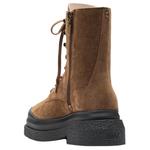 Ботинки SW Charli Short Martin Boot 4cm Women's Brown Stuart Weitzman, Original Shoe Box Included - фото 5