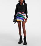 Шелковая поло из крепдешина Pucci, черный - фото 2