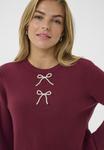 Джемпер Culture CUHOLIDAY PULLOVER, Zinfandel/Dark Red - фото 4