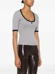Футболка Holistic Contrast Courrèges, серый - фото 3