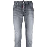 DSQUARED 2 Укороченные джинсы с логотипом Dsquared2 - фото 8