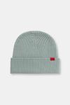 Шерстяная шапка Hugo, зеленый - фото