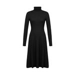 Платье Deep Breath с низом юбкой, черный - фото 6