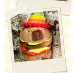 Плюшевая игрушка капибара Hamburg, высота 35 см Brangdy - фото 8