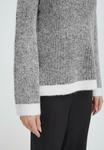 Джемпер b.young BMMMINNA STRIPED JUMPER, Black Mix/Mottled Black - фото 8