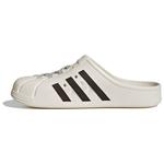 Сабо Adidas Adilette Clogs 'White Black' - фото