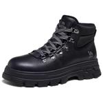 Ботинки мужские черные Camel - фото 2