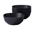 Миски silueta набор из 4 шт. Mepal, черный - фото