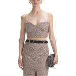 Self-portrait Топ Women's Dark Gray Brown - фото 4