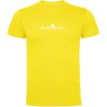 Футболка Kruskis MTB Heartbeat, желтый - фото