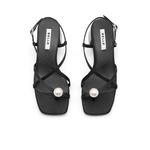 Сандалии BELLE One-Strap Sandals Women's, черный - фото 3