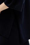 Шерстяное платье Gestuz, синий - фото 5