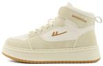 Кроссовки WARRIOR Skateboarding Shoes Unisex High-top, бежевый - фото