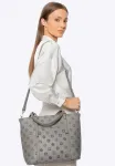 Сумка с тиснением Wittchen, Gray - фото 2