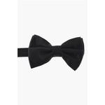 Галстук-бабочка из шелкового атласа CODE Corneliani, черный - фото