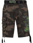 Тканевые шорты Brandit, цвет darkcamo - фото