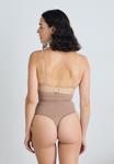 Стринги EVERYDAY SEAMLESS HIGH WAISTED THONG Spanx, бежевый - фото 3