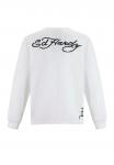 Топ с длинными рукавами Ed Hardy, белый - фото 5