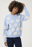 Джемпер Culture CUCHARLA PULLOVER, Cashmere Blue/Light Blue - фото