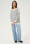 Джемпер Kaffe KAMALA, Chalk Black Stripe/Off-White - фото 2