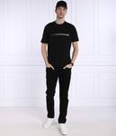 Футболка мужская Emporio Armani однотонная хлопковая, черный - фото 2