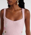 Мини-платье с декором Марина Clio Peppiatt, розовый - фото 4