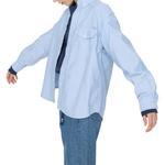 THE NORTH FACE PURPLE LABEL Рубашка унисекс синяя - фото 6