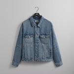 Куртка Kith Centre Denim Jacket, цвет Dark Indigo - фото