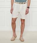 Льняные шорты Regular fit Guess Jeans, экрю - фото 3