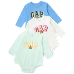 Три боди для младенцев и малышей GAP, синий - фото