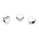 Шарм Engravable Heart Pandora, стерлинговое серебро - фото 7