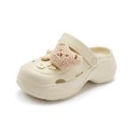 Клоги JOSINY женские 4,5 см экрю - фото 5