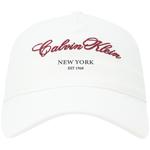 Calvin Klein Хлопковая бейсболка Unisex Moon White - фото