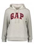 Толстовка GAP Hoodie, серый - фото