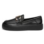 Help Женские лоферы черные, цвет Black - фото