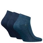 Носки Levi´s Batwing Logo Recycled Short 3 шт, синий - фото 2