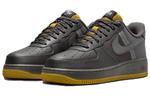 Кроссовки Nike Air Force 1 Grey Yellow - фото 3