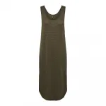 Платье Pieces Billo Midi, коричневый - фото