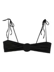 Топ бикини Halima La Reveche, черный - фото