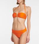 Верх бикини-бандо на озере Комо Heidi Klein, оранжевый - фото 2