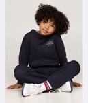 Толстовка детская Tommy Hilfiger с логотипом, синий - фото 4