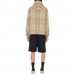 Куртка с капюшоном реверсивная Checked Burberry, Мягкий рыжевато-коричневый - фото 5