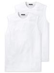 Футболка Schiesser Tanktop 2er Pack Essentials, белый - фото